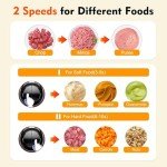 500W Electric Meat Grinder and Food Processor