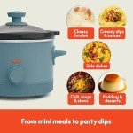 Bella 1.5 Qt Slow Cooker with Manual Control