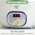 GreenLife 6 Quart Programmable Ceramic Slow Cooker