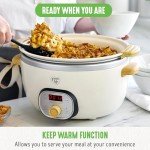 GreenLife 6 Quart Programmable Ceramic Slow Cooker