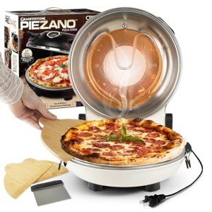 Crispy Crust Electric Pizza Oven - Portable 12 Inch