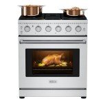 Empava 30" Gas Range with True Convection Oven