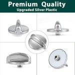 Stove Knob Replacement for GE Gas Ranges - 5 Pcs