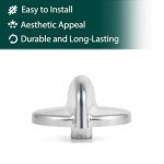 Stove Knob Replacement for GE Gas Ranges - 5 Pcs