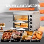 VEVOR 14" Double Deck Electric Pizza Oven