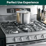 Stove Knob Replacement for GE Gas Ranges - 5 Pcs