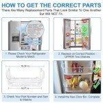 2 Pack Frigidaire Refrigerator Door Bins Replacement
