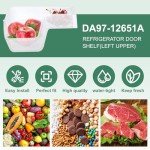 Samsung Refrigerator Top Left Door Shelf Bin