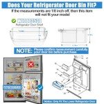 Whirlpool & Maytag Refrigerator Door Shelf Bin Replacement