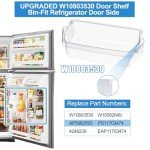 Whirlpool & Maytag Refrigerator Door Shelf Bin Replacement