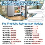 2 Pack Frigidaire Refrigerator Door Bin Shelves