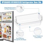 Whirlpool & Maytag Refrigerator Door Shelf Bin Replacement