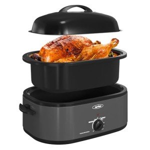 Sunvivi 18 Quart Electric Turkey Roaster Oven