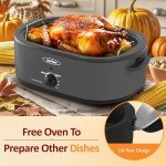 Sunvivi 18 Quart Electric Turkey Roaster Oven