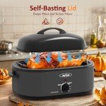 Sunvivi 18 Quart Electric Turkey Roaster Oven