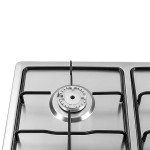 Stainless Steel 4-Burner Built-In Gas Cooktop