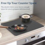 Silicone Stove Top Cover Mat, 28" x 20
