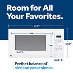 GE 1.4 Cu. Ft. 1100W Microwave Oven - Black