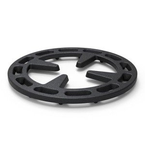 Gas Ring Reducer for Smaller Cookware, Black