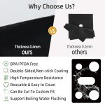Reusable Non-Stick Stove Burner Top Covers