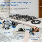 Gas Ring Reducer for Smaller Cookware, Black