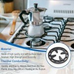 Gas Ring Reducer for Smaller Cookware, Black