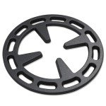 Gas Ring Reducer for Smaller Cookware, Black
