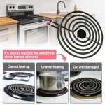 4 Pack Electric Range Burner Element Set
