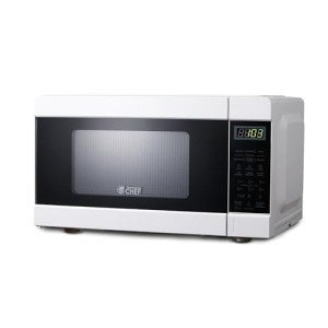 Commercial Chef 0.9 Cu Ft Microwave with Timer