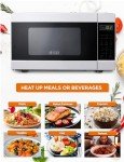 Commercial Chef 0.9 Cu Ft Microwave with Timer