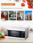 Commercial Chef 0.9 Cu Ft Microwave with Timer