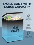 5.0 Cu Ft Energy Efficient Chest Freezer