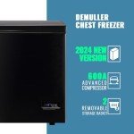Demuller Freestanding Chest Freezer with Baskets