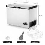 Bodacious 10 Cu Ft Chest Freezer with Basket