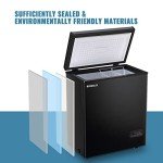 Demuller Freestanding Chest Freezer with Baskets