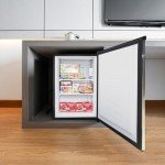 Magic Chef Compact Mini Freezer - Manual Defrost Silver