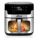 MIRASTON 8.5QT Smart Touchscreen Air Fryer