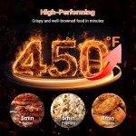 Tastee 5.5QT 8-in-1 Digital Air Fryer