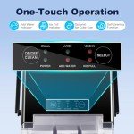 Portable Countertop Ice Maker with Two Cube Sizes