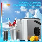 MagicPlux Countertop Ice Maker - Quick and Convenient