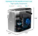 MagicPlux Countertop Ice Maker - Quick and Convenient