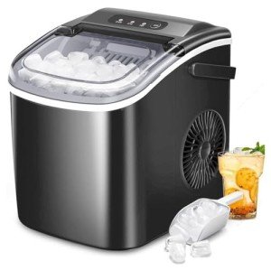 Portable Ice Maker Machine - 26Lbs/24H Capacity