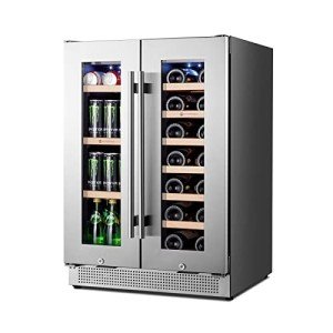 WINEBOSS 24" Dual Zone Wine & Beverage Cooler