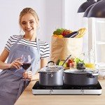 Cooktron Double Induction Cooktop with Timer & Safety Lock