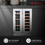 WINEBOSS 24" Dual Zone Wine & Beverage Cooler