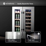 WINEBOSS 24" Dual Zone Wine & Beverage Cooler