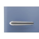Sky Blue Retro Refrigerator with Bottom Freezer