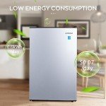 Upstreman 4.5 Cu.Ft Mini Fridge with Freezer