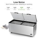 26.5 Cu. Ft. Chest Freezer with Adjustable Thermostat