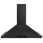 ZLINE 30" Convertible Wall Mount Range Hood - Black Stainless Steel